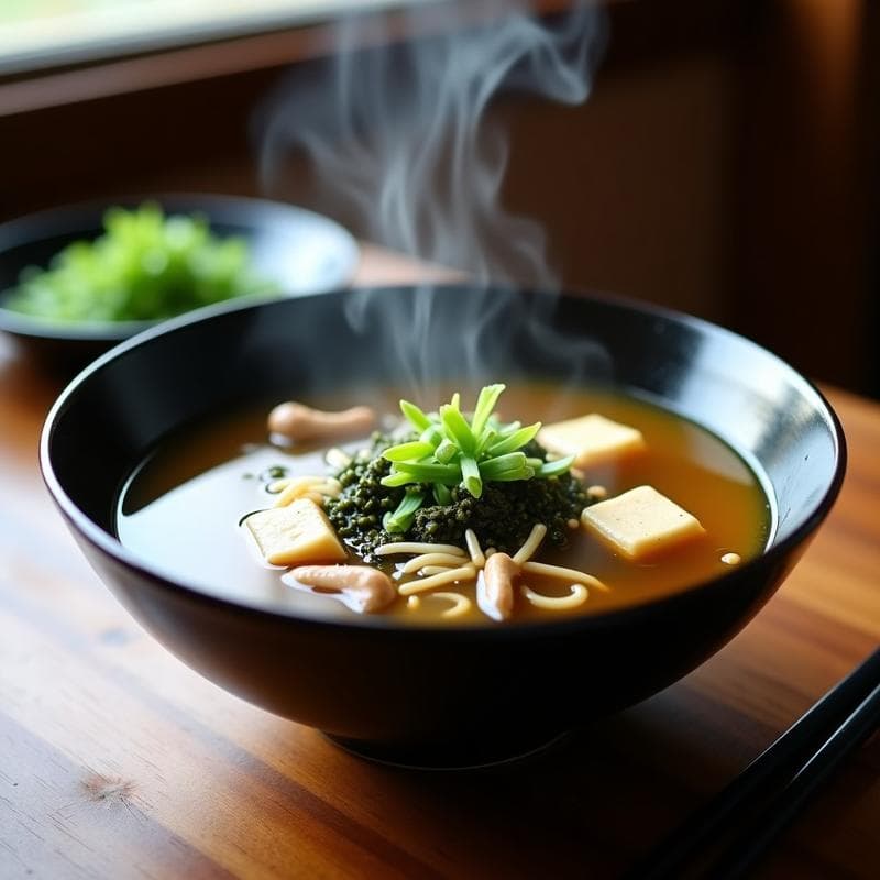 Sopa de Miso con Hongos Shitake: Receta en Airfryer Sin Remover y Ultraaromática