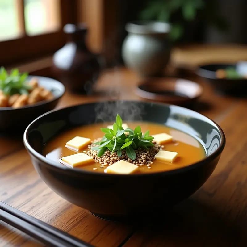 Sopa de Miso Auténtica: Receta Japonesa Tradicional en 15 Minutos con Ingredientes Originales