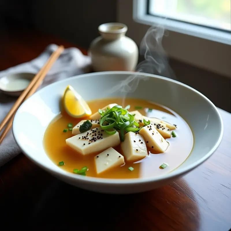 Sopa de Miso con Bacalao de Lofoten: Receta Nórdica-Japonesa en 20 Minutos con Omega-3