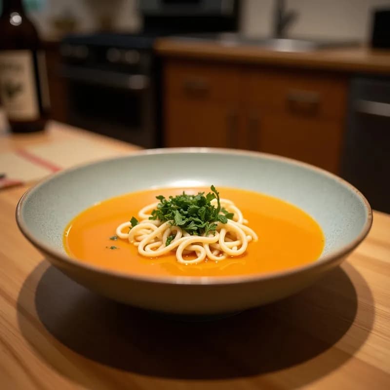 Sopa de Miso con Pasta Konjac Shirataki: Receta Baja en Calorías y Alta en Proteína