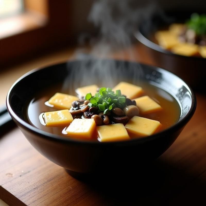 Sopa de Miso con Pastinaca y Champiñones: Receta Japonesa Umami en 20 Minutos