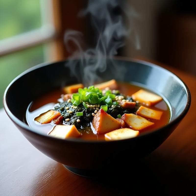 Sopa de Miso con Pechuga Teriyaki: Receta en Airfryer Rápida y Alta en Proteína