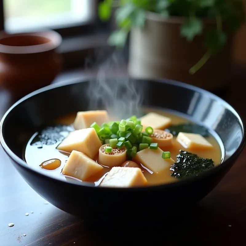 Sopa de Miso con Pescado Blanco: Receta en Airfryer Rápida y Reconfortante