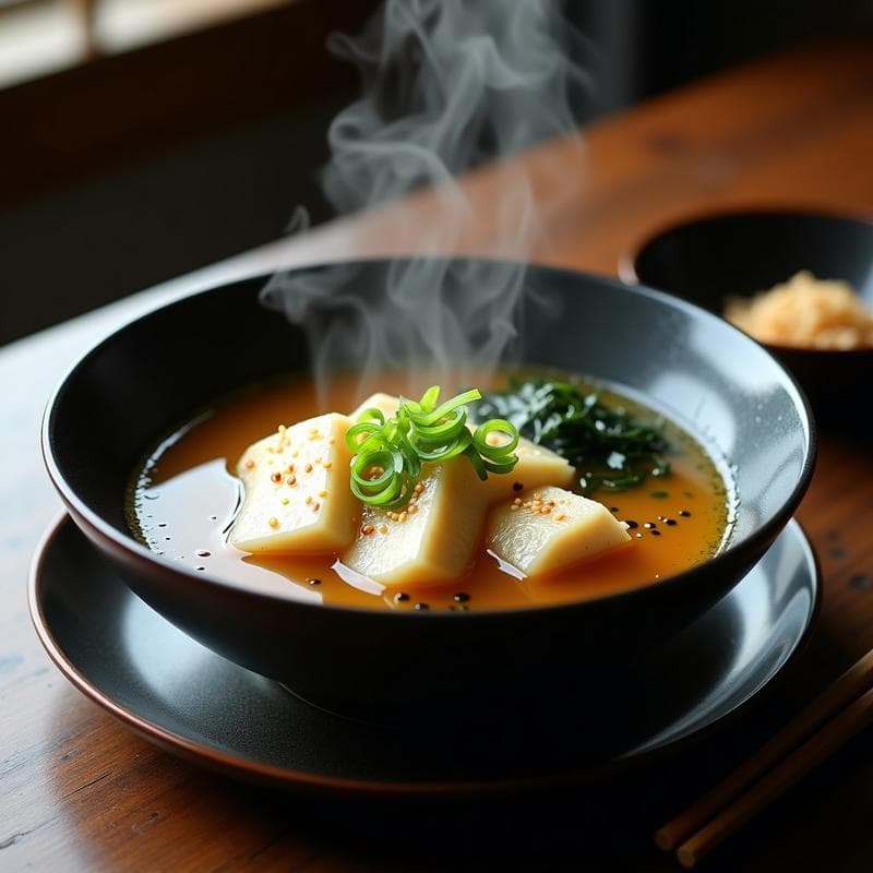 Sopa de Miso con Pescado Blanco: Receta Japonesa en 15 Minutos para Dieta Saludable