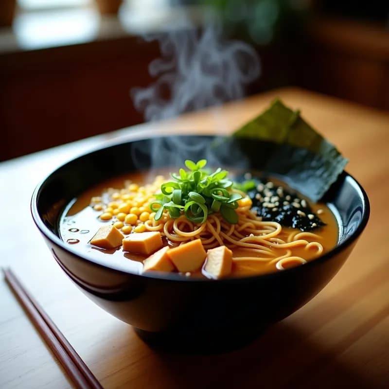 Sopa Miso Ramen Vegano: Receta Casera Auténtica y Reconfortante en 30 Minutos