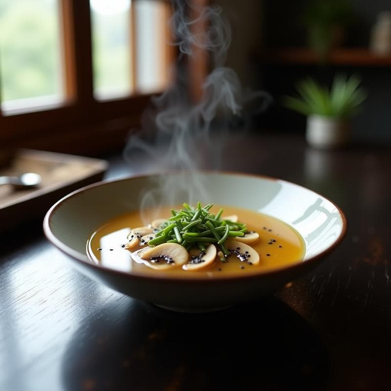 Sopa de Misos con Hongos Shiitake y Espárragos: Receta Japonesa Desintoxicante en 20 Minutos