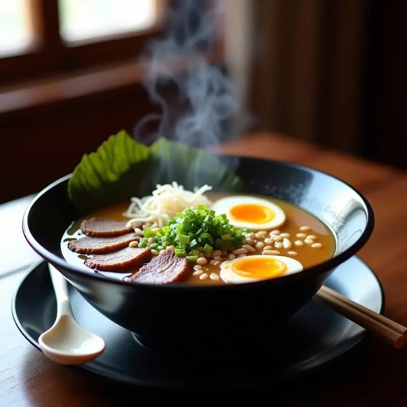 Ramen de Sopa de Miso con Ternera: Receta Japonesa Auténtica en Casa