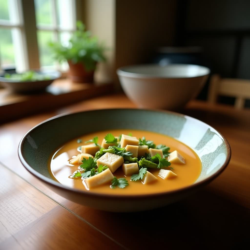 Sopa de Miso con Tofu y Verduras: Receta Japonesa en 15 Minutos para un Menú Saludable