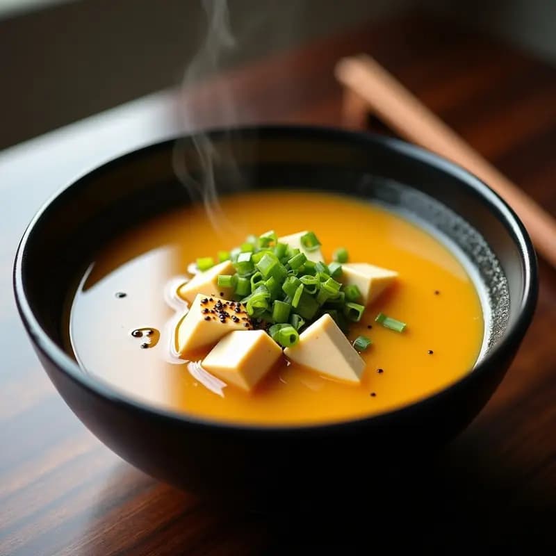 Sopa Miso Tonkotsu: Receta Fusion Japonesa en 30 Minutos con Huesos de Cerdo