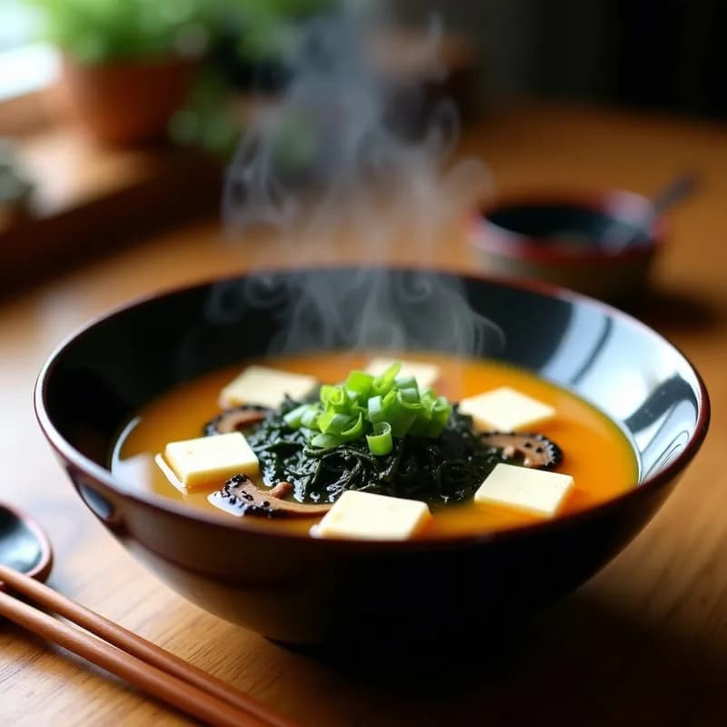 Sopa de Miso Vegana con Tofu Sedoso: Receta en Airfryer y Ultracremosa