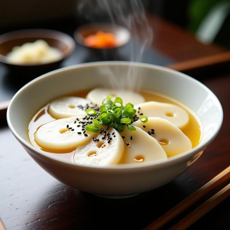 Sopa de Misoshiro con Raíz de Loto: Receta Japonesa Detox y Antiinflamatoria