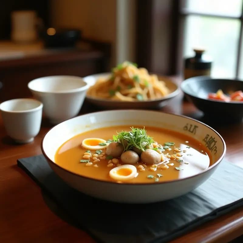 Sopa de Misoshiru con Sharumushi y Setas Shiitake: Receta Japonesa Reconfortante