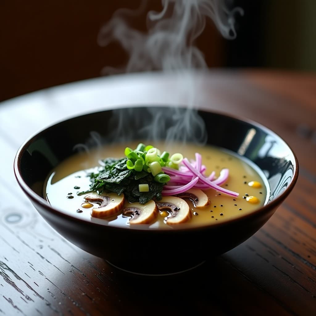 Sopa de Misoshiru con Setas Shitake y Wakame: Receta Japonesa Detox en 15 Minutos