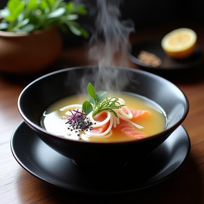 Sopa de Misozuke y Daikon: Receta Japonesa Detox en Thermomix con Fermentados