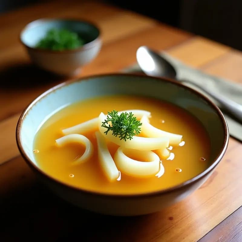 Sopa Misozuke de Melón y Jengibre: Entrante Japonés Refrescante y Detox