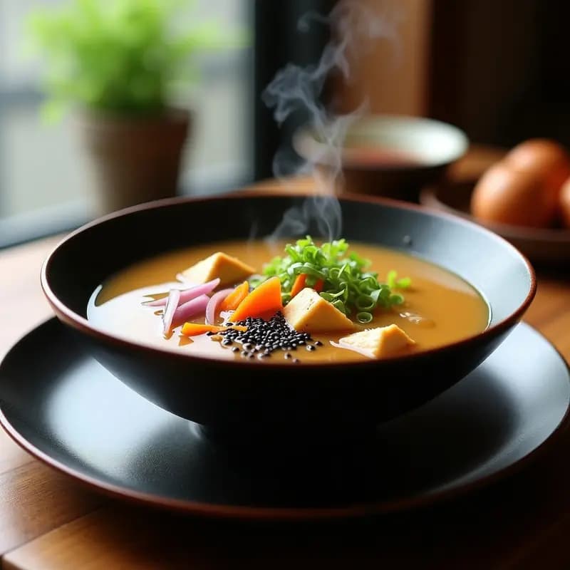 Sopa de Misozuke y Tofu: Receta Japonesa Vegana y Fermentada para el Sistema Inmune