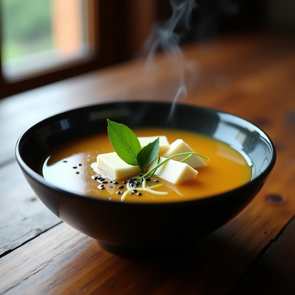 Sopa de Misozuki y Tofu Silken: Receta Japonesa Reconfortante en Thermomix