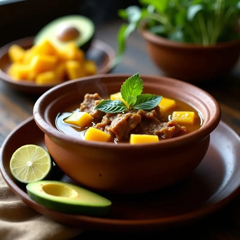 Sopa de Mondongo Colombiano con Yuca y Plátano: Receta Tradicional de Resaca
