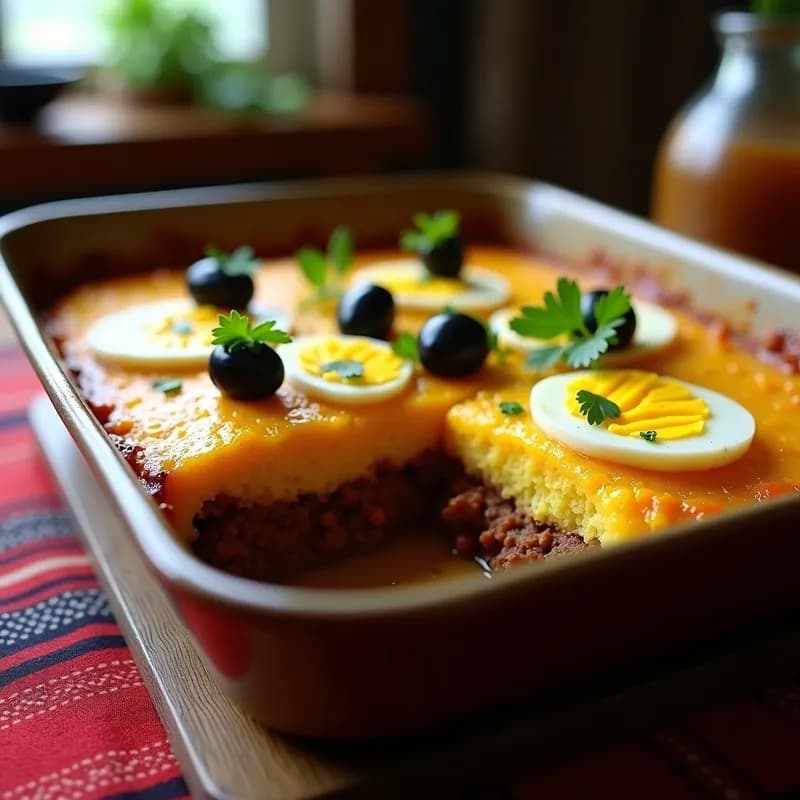 Sopa Paraguaya Rellena de Carne Molida: Receta Tradicional y Jugosa en 1 Hora