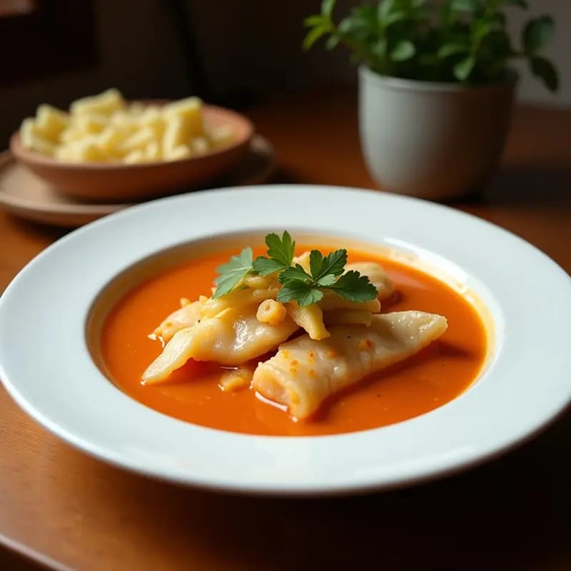 Sopa de Pesca con Ñoras y Azafrán: Receta Vasca para Aprovechar el Pescado de Roca