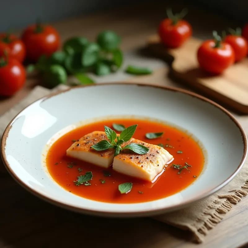 Sopa de Pescado Bonito y Tomate: Receta Tradicional en 25 Minutos con Toque Mediterráneo