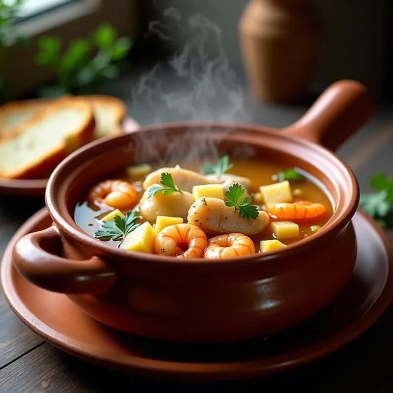 Sopa de Pescado Gallego: Receta Tradicional en 25 Minutos y Alta en Omega-3