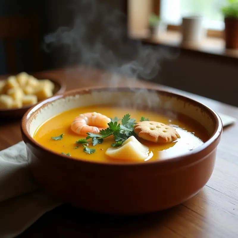 Sopa de Pescado con Galletas María: Receta Tradicional Costera en 30 Minutos