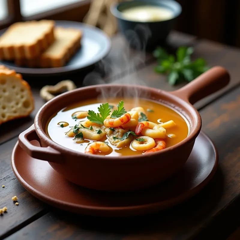 Sopa de Pescado a la Galleta Marinera: Receta Tradicional de la Costa en 30 Minutos