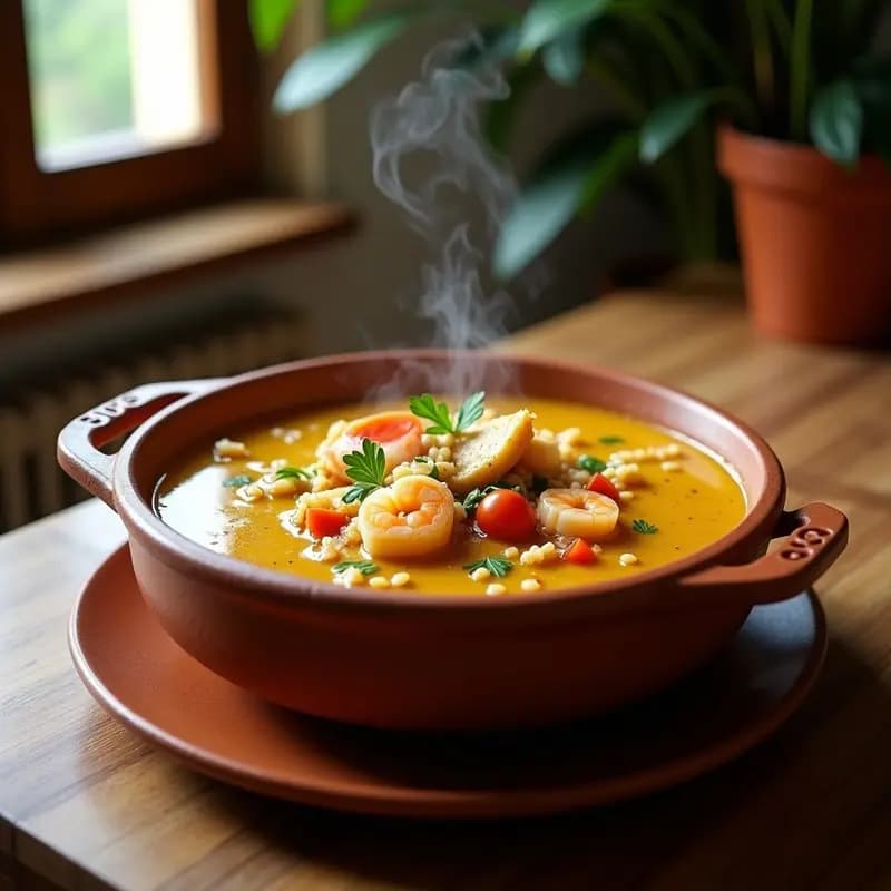 Sopa de pescado murciana con arroz: Receta marinera reconfortante