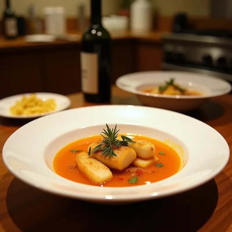 Sopa de pescado de roca con ñoras: Receta costera de la Costa Brava