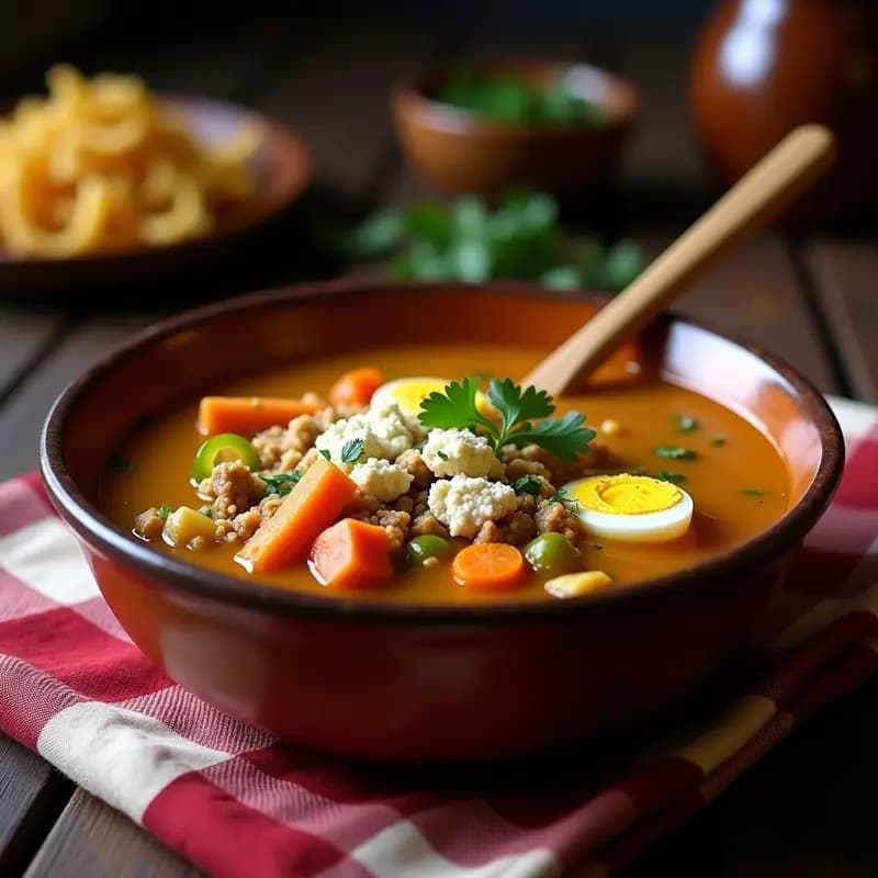 Sopa de Picadillo con Fideos: Receta Mendruga para Aprovechar Sobras