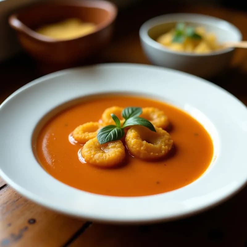 Sopa de Mofongo con Gandules: Receta Puertorriqueña Tradicional en una Olla