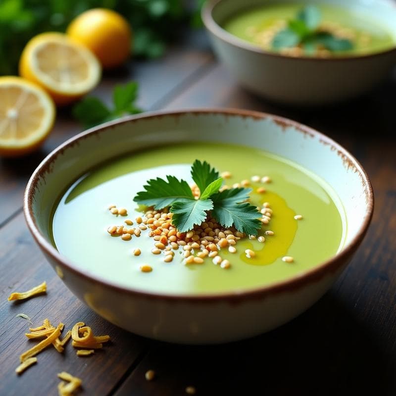 Sopa de Quinoa y Algas Dulse: Receta en Thermomix Detox y Sin Lactosa