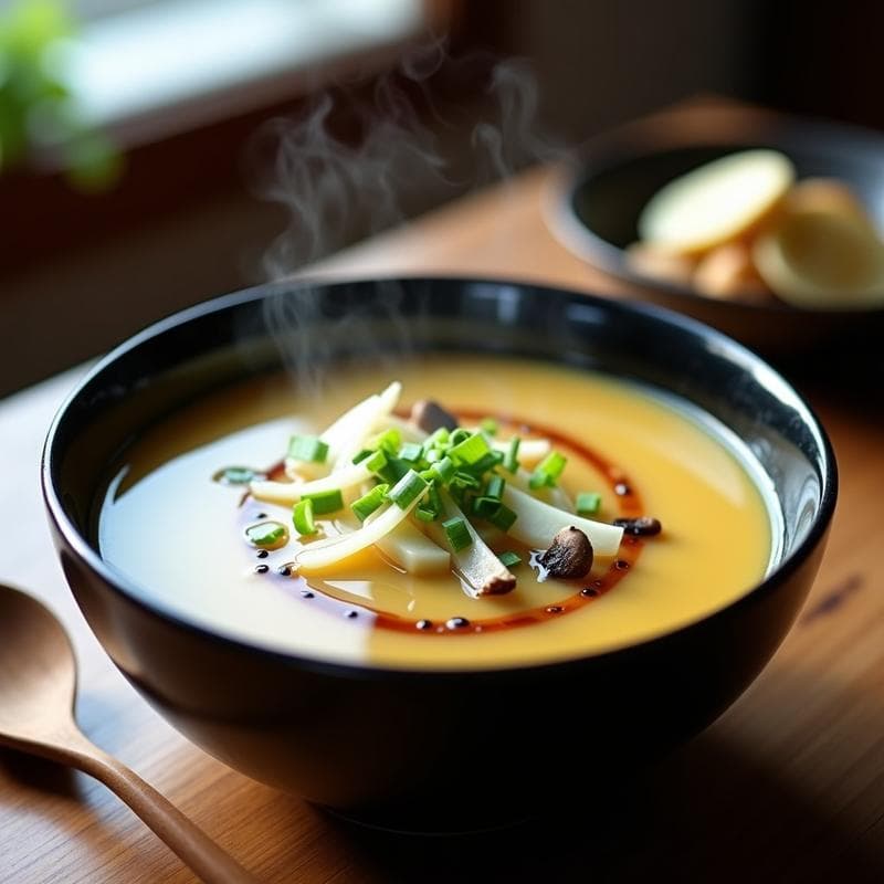 Sopa de Rábano Daikon y Jengibre: Receta Detox en Olla Express con Toque Coreano