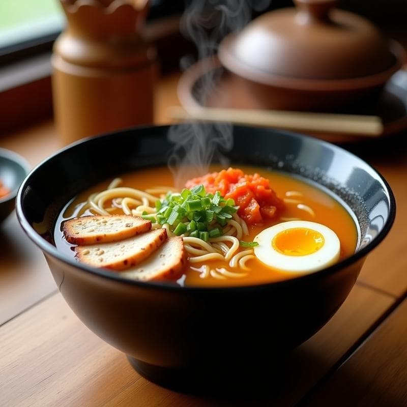 Sopa de Ramén de Pollo y Kimchi: Receta Coreana en Olla Express en 30 Minutos