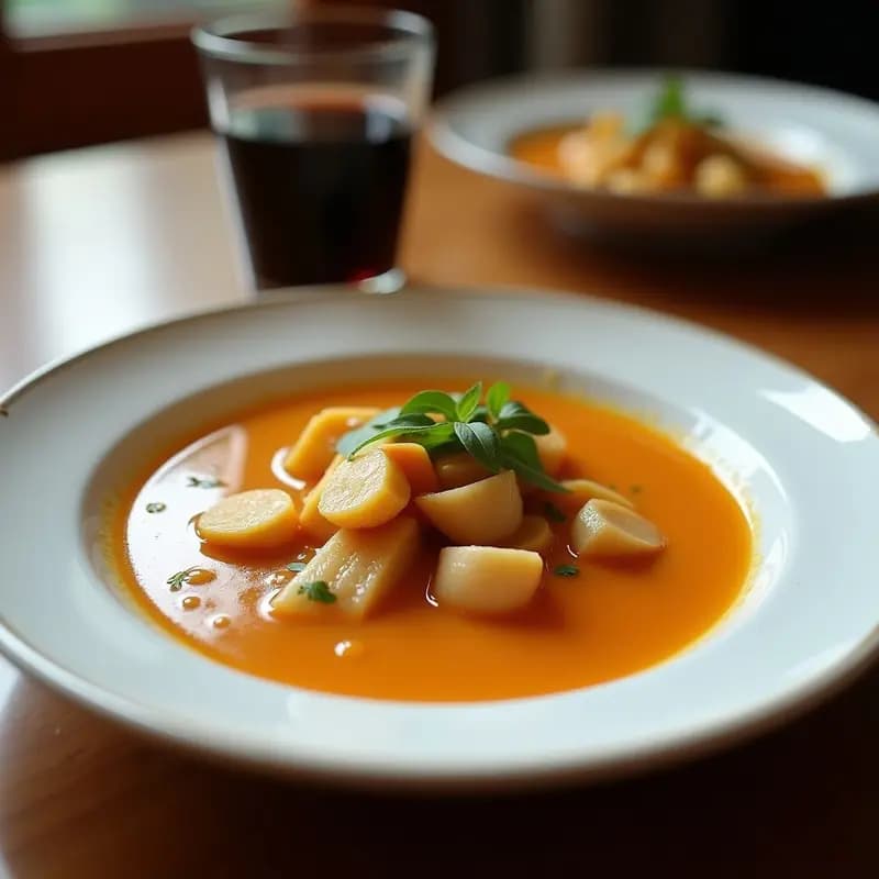 Sopa de Saúco y Jengibre con Caldo de Pollo: Receta Iraní para el Sistema Inmune