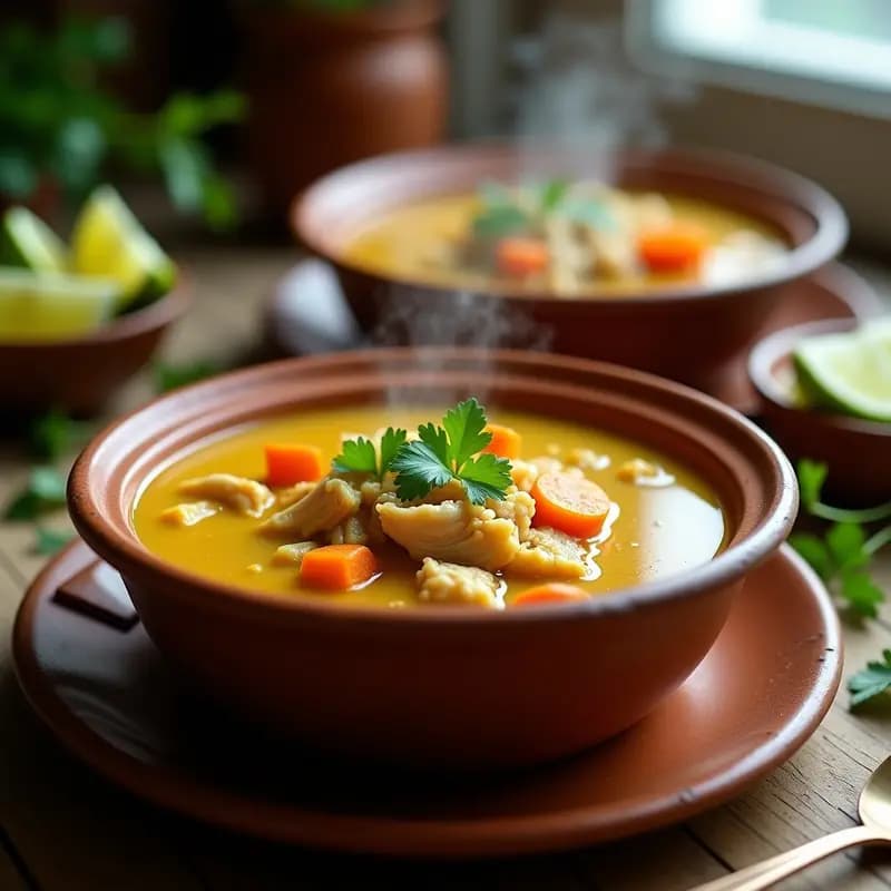 Sopa de Sello de Oro y Pollo: Receta Colombiana Tradicional para Resfriados