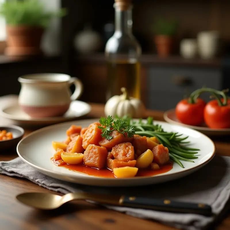 Sopa Tailandesa de Coco y Curry Verde: Receta Exprés con Verduras de Temporada