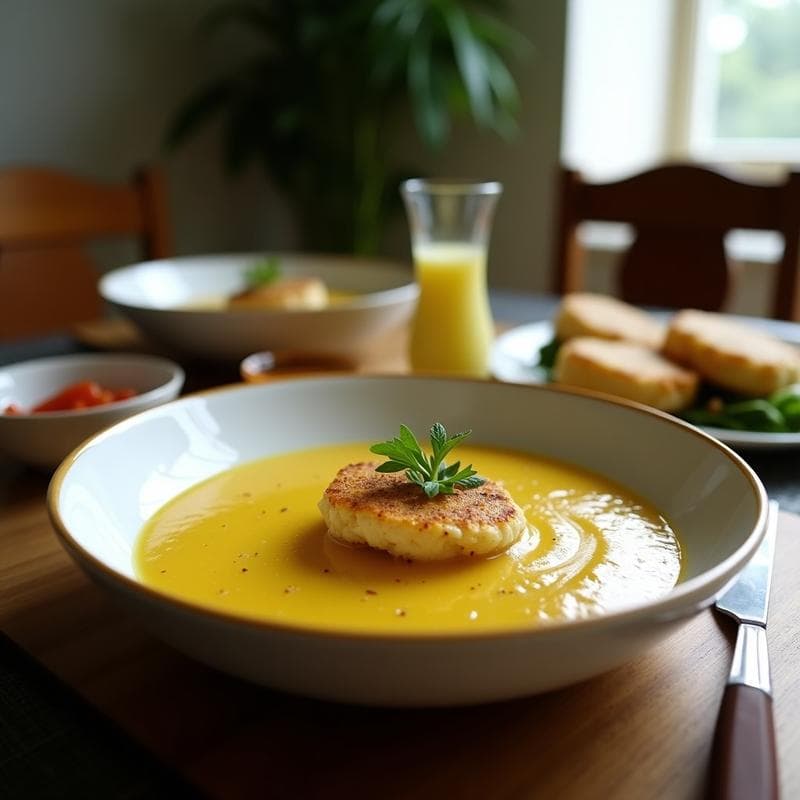 Sopa Tailandesa de Pepino y Lemon Grass: Receta en Airfryer en 20 Minutos Sin Cocina