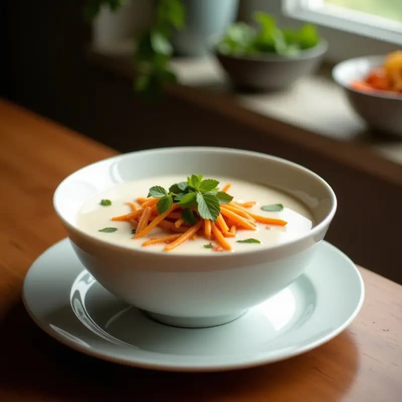 Sopa Thai Verniega con Leche de Coco: Receta Fácil en 25 Minutos y Sin Gluten