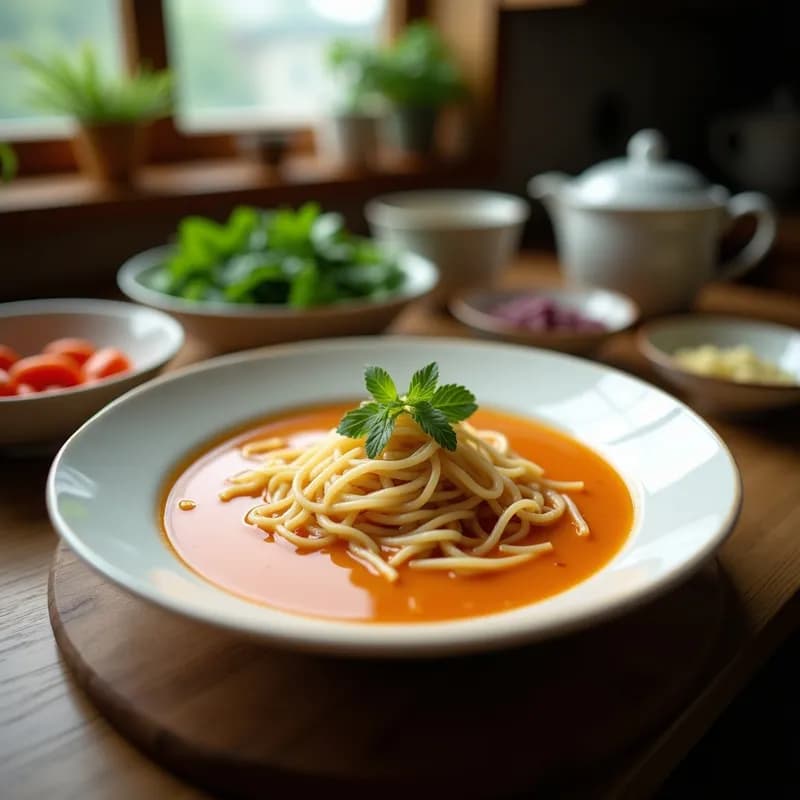 Sopa Thai de Verniegas y Coco: Receta Auténtica en Airfryer en 20 Minutos