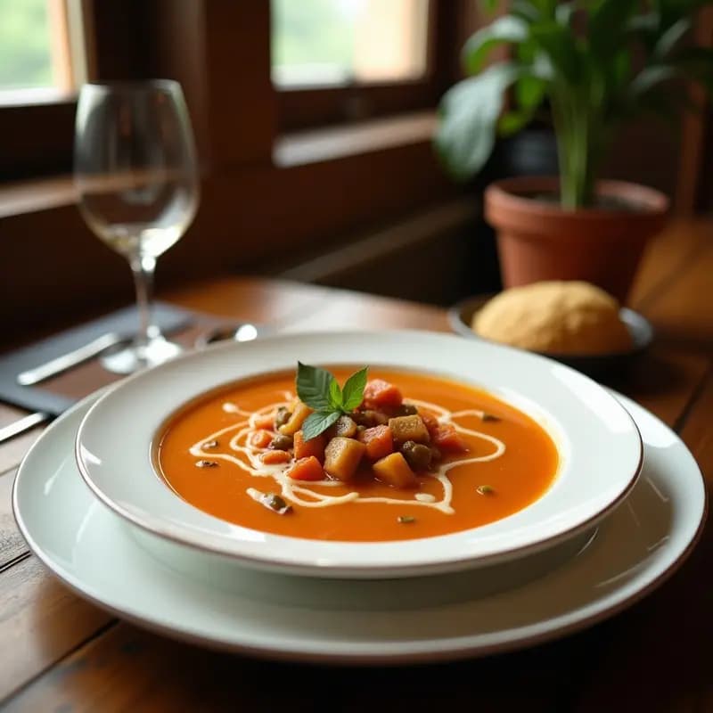 Sopa de Tom Kha de Anacardos y Cúrcuma: Receta Tailandesa Vegana y Detox