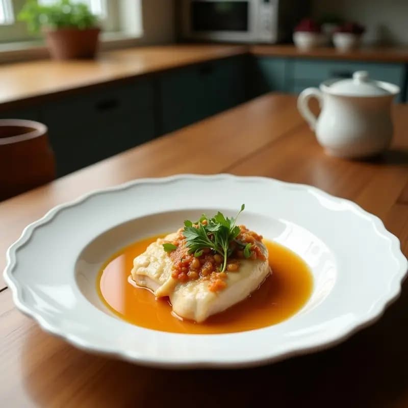 Sopa de Tom Kha Gai con Pollo y Hierbas Tailandesas: Receta Antigripal en Olla Lenta