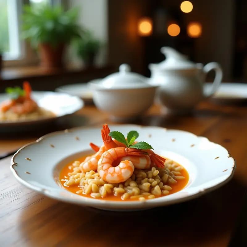 Sopa de Tom Kha con Gambas y Galanga: Receta Tailandesa Cremosa y Sin Lactosa