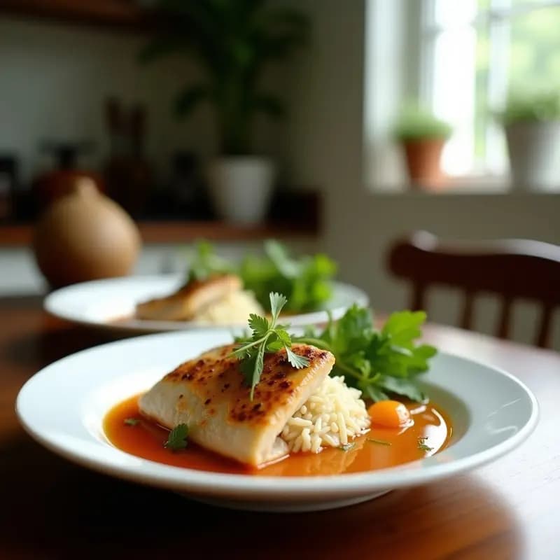 Sopa de Tom Kha con Pollo y Cocotero: Receta Tailandesa Ligera y Digestiva