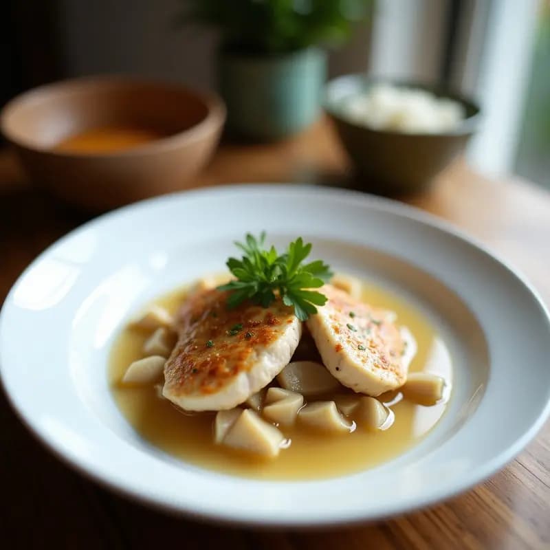 Sopa de Tom Kha con Pollo de Sincelejo: Receta Tailandesa-Colombiana Fusion