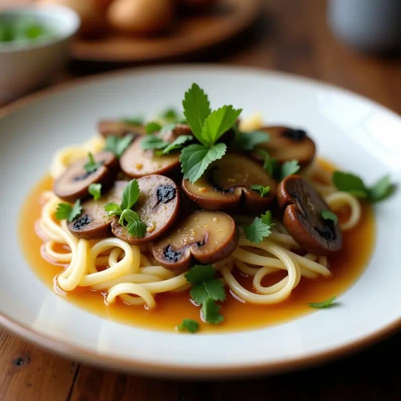 Sopa de Tom Kha Thai Vegana con Hongos: Receta Cremosa y Picante