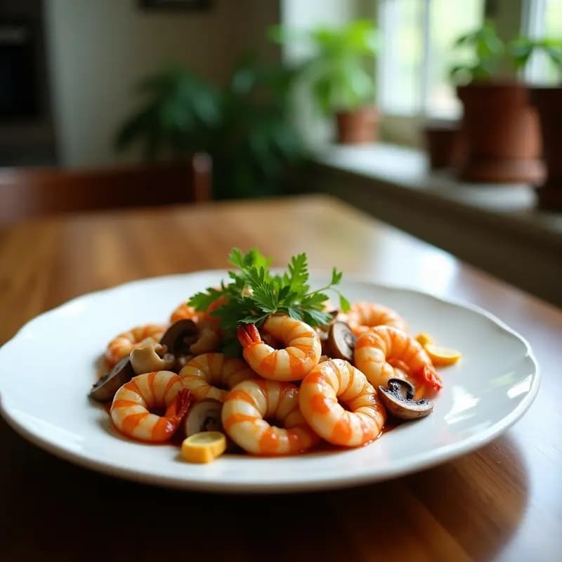 Sopa de Tom Yum con Camarones y Setas Shitake: Receta Tailandesa Reconfortante