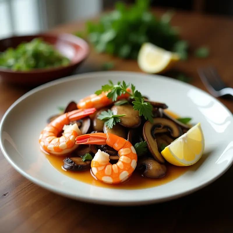 Sopa de Tom Yum con Gambas y Champiñones: Receta Tailandesa Picante y Detox