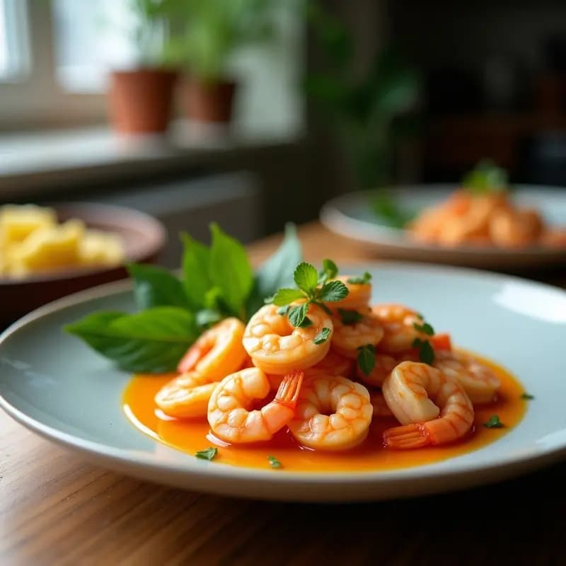 Sopa de Tom Yum con Gambas y Lecitina de Soja: Receta Tailandesa Keto y Sin Fideos